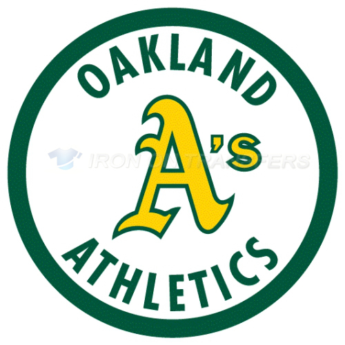 Oakland Athletics Iron-on Stickers (Heat Transfers)NO.1796